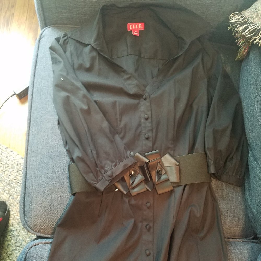 Belted dress